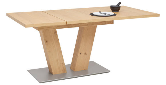 ESSTISCH in Holzwerkstoff 130-178/90/75 cm  - Eichefarben, Design, Holzwerkstoff (130-178/90/75cm) - Dieter Knoll