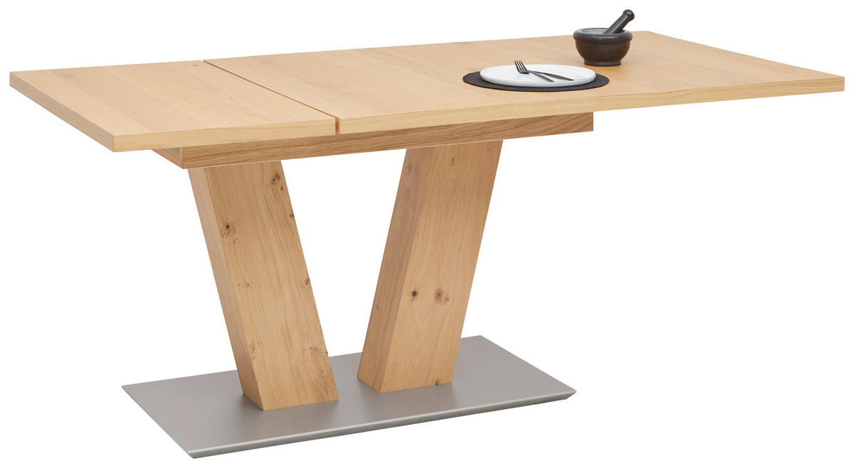 TABLE in Holzwerkstoff 130-178/90/75 cm  - Eichefarben, Design, Holzwerkstoff (130-178/90/75cm) - Dieter Knoll