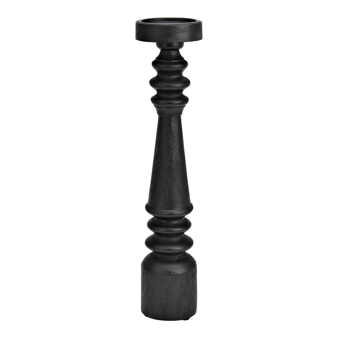 XXXLutz Kerzenhalter Schwarz 10.0x45x10.0 cm