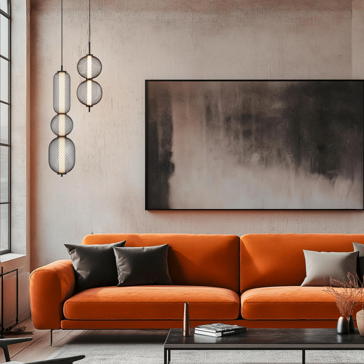 LED-PENDELLEUCHTE 14/14/150 cm  - Schwarz/Weiß, Design, Kunststoff/Metall (14/14/150cm)
