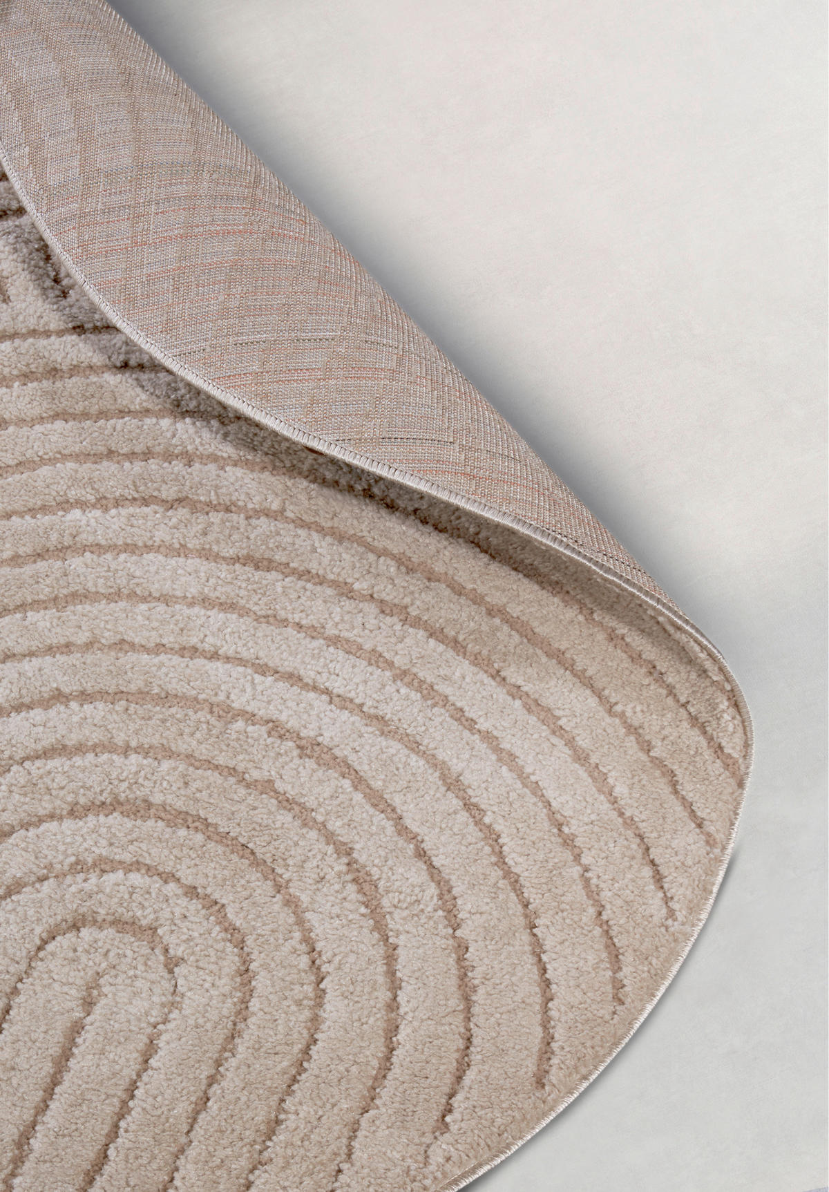HOCHFLORTEPPICH 200 cm New York Taupe  - Taupe, Basics, Kunststoff/Textil (200cm) - Elle Decoration