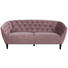 CHESTERFIELD-SOFA in Textil Rosa - Schwarz/Rosa, Trend, Holz/Textil (191/78/84cm) - Ambia Home CHESTERFIELD-SOFA in Textil Rosa - Schwarz/Rosa, Trend, Holz/Textil (191/78/84cm) - Ambia Home