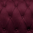 CHESTERFIELD-SOFA Webstoff Bordeaux  - Wengefarben/Bordeaux, LIFESTYLE, Holz/Textil (206/76,5/96cm) - Landscape