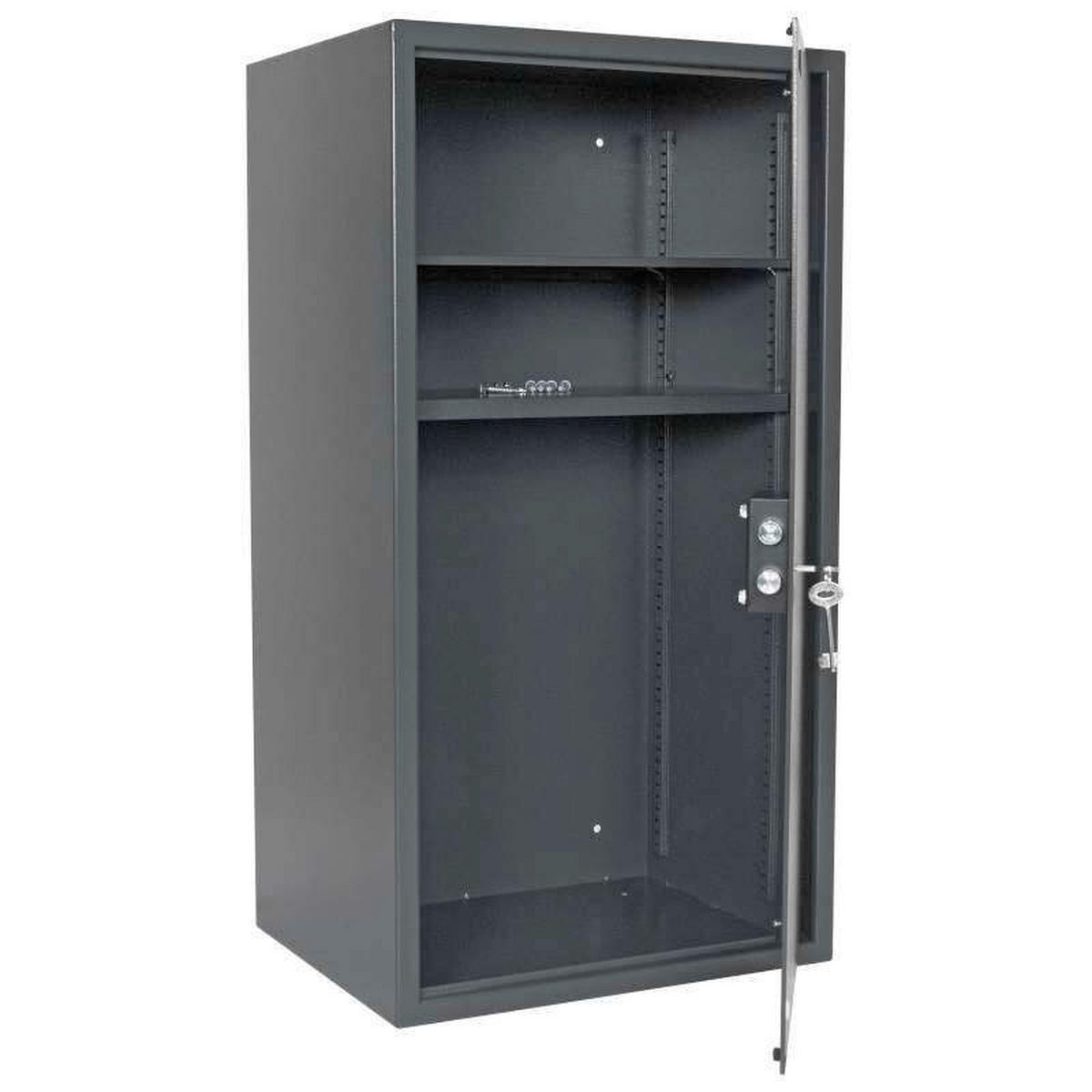 TRESOR - Anthrazit, KONVENTIONELL, Metall (45/85/36cm) - ROTTNER