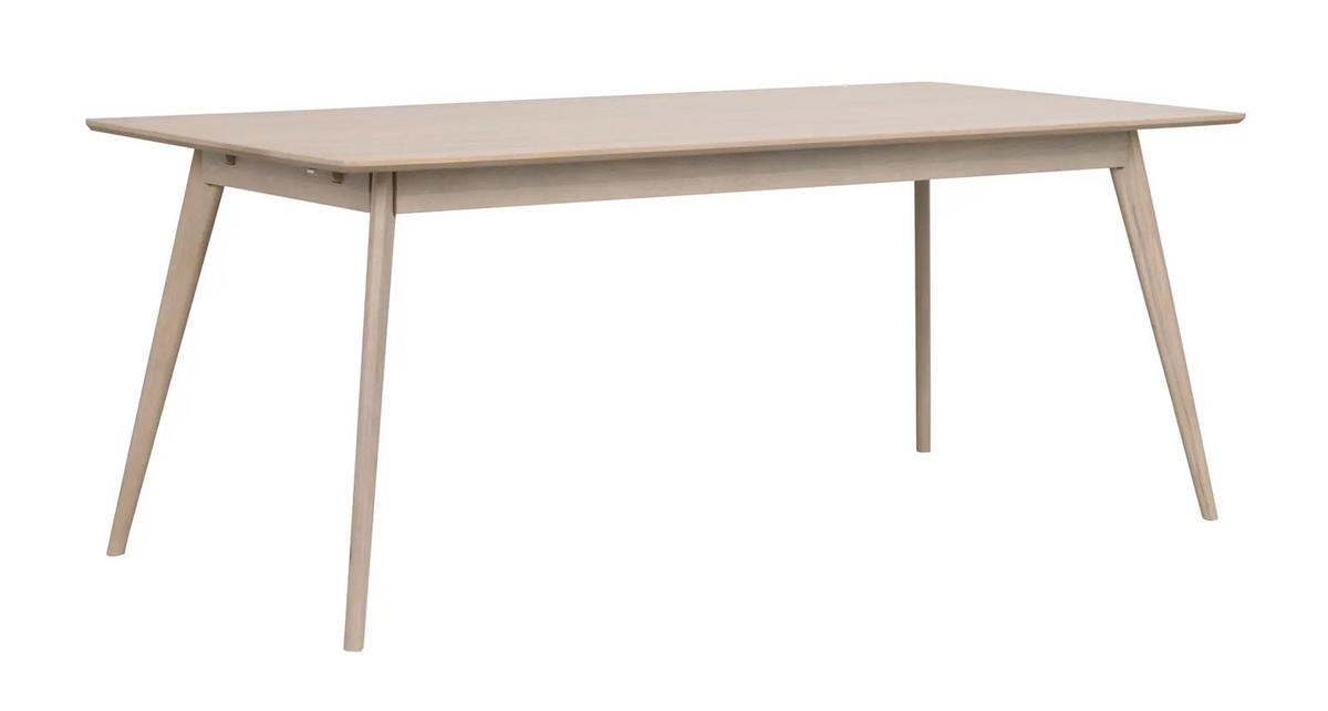 MATBORD ek Bianco rektangulär  utdragbar, finns i olika storlekar, finns i olika trädekorer  - ek Bianco, Klassisk, trä (190/90/75cm) - Rowico