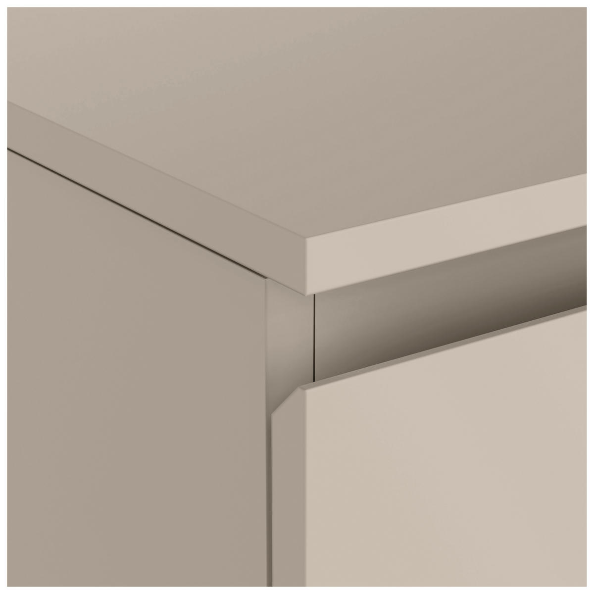 TV-BÄNK  i 180/46/35 cm  - kashmir, Design, metall/trämaterial (180/46/35cm) - home24