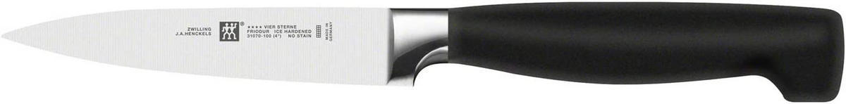 GARNIERMESSER **** VIER STERNE  - Schwarz, Basics, Kunststoff/Metall - Zwilling
