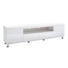 LOWBOARD 190/47/40 cm - Chromfarben/Weiß, Design, Holzwerkstoff/Metall (190/47/40cm) - Xora LOWBOARD 190/47/40 cm - Chromfarben/Weiß, Design, Holzwerkstoff/Metall (190/47/40cm) - Xora