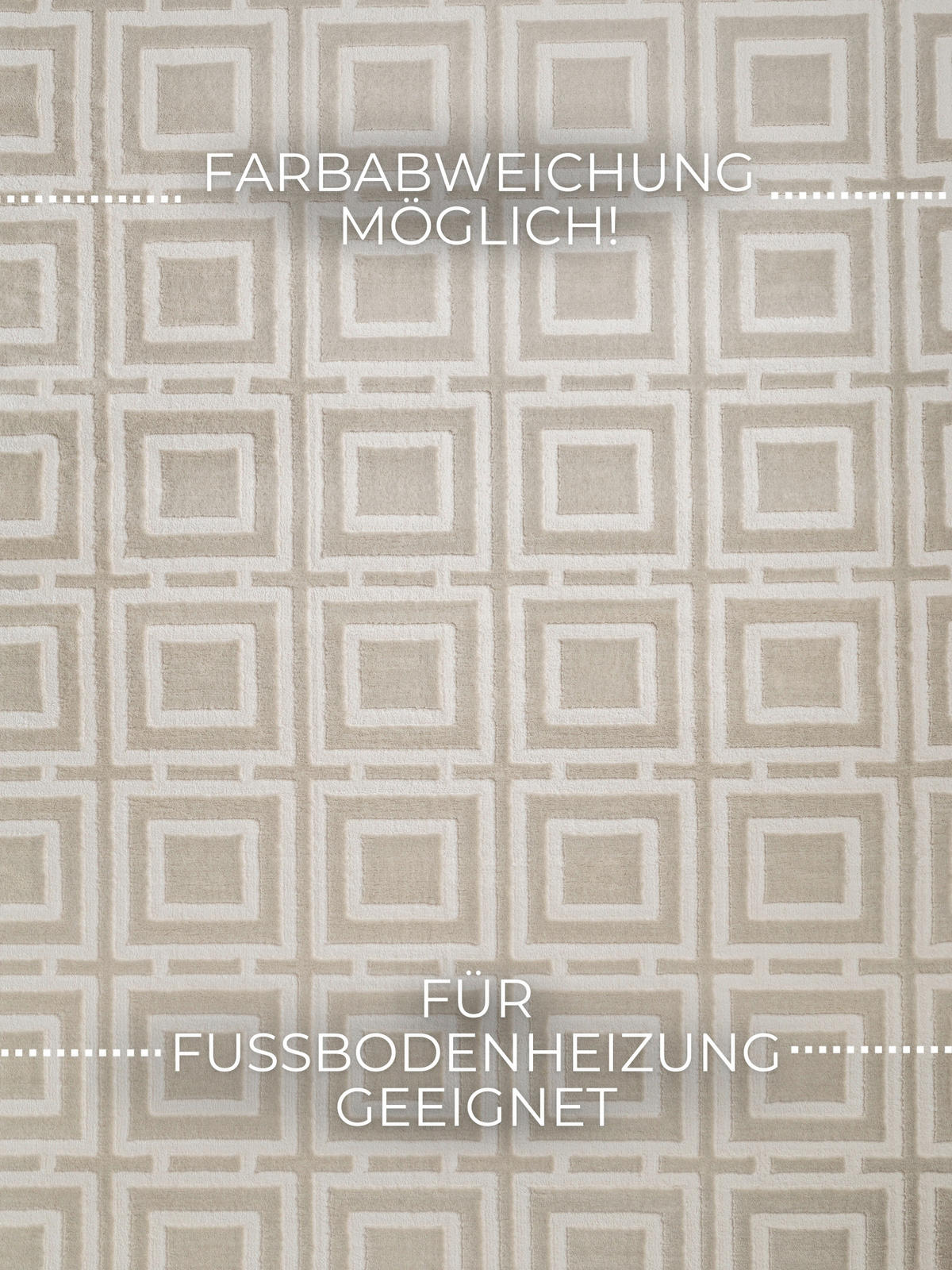 FLACHWEBETEPPICH 200/280 cm Perles Creme  - Creme, Design, Kunststoff (200/280cm) - Elle Decoration