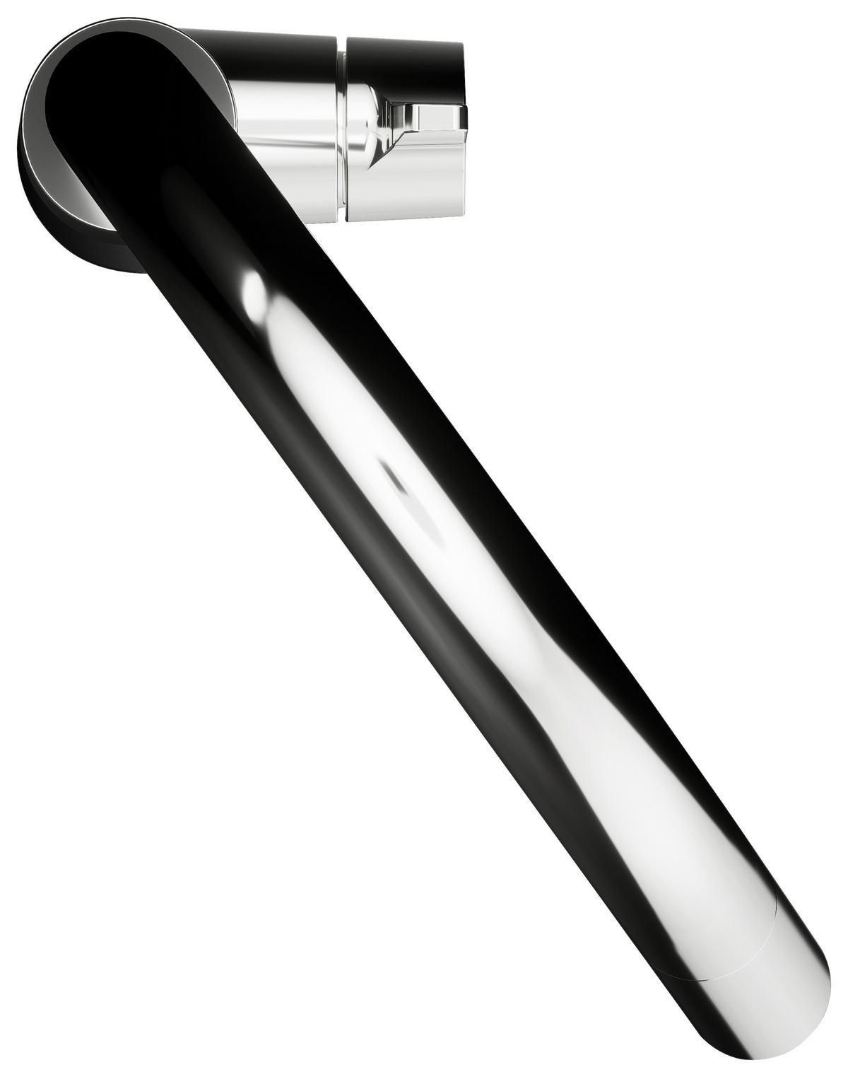 KÜCHENARMATUR 555120NGT  - Chromfarben/Schwarz, Basics, Stein/Metall (5,2/37,7/20cm) - Schock