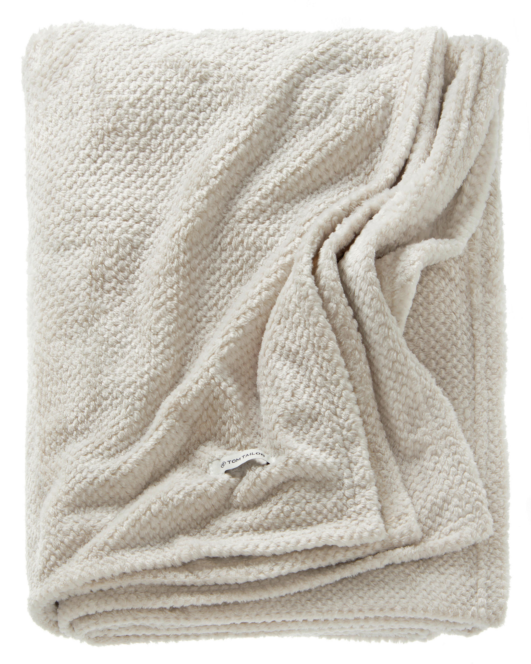 PĂTURĂ 220/240 cm  - argintiu/gri deschis, Basics, textil (220/240cm) - Tom Tailor