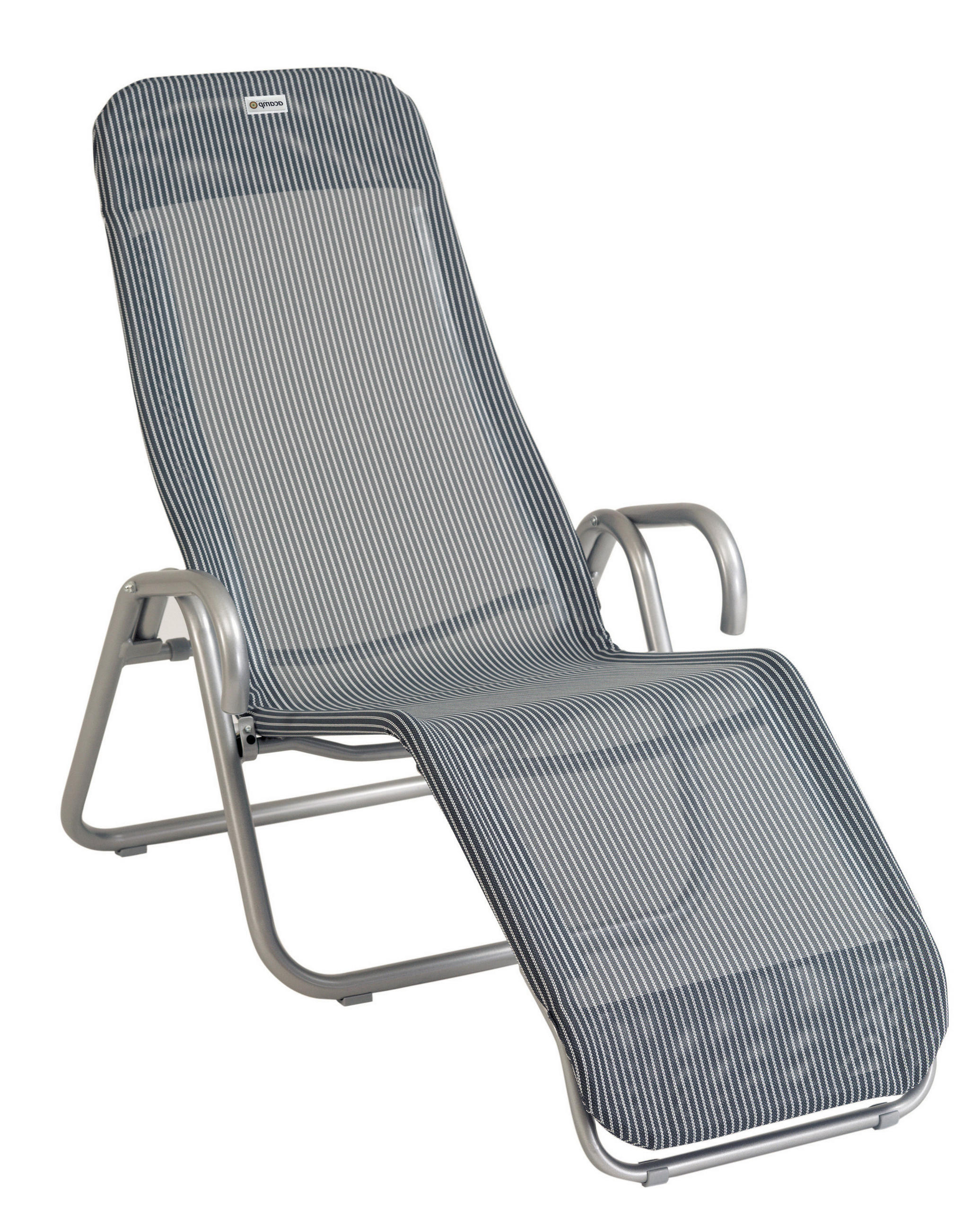Ersatzbezug für Liege Calypso  - Grau, Basics, Textil (54/190cm) - Gardenson