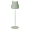 AKKU-TISCHLEUCHTE Viletto 11/28-36 cm  - Salbeigrün, KONVENTIONELL, Metall (11/28-36cm)