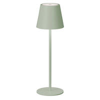 AKKU-TISCHLEUCHTE Viletto 11/28-36 cm   - Salbeigrün, KONVENTIONELL, Metall (11/28-36cm)