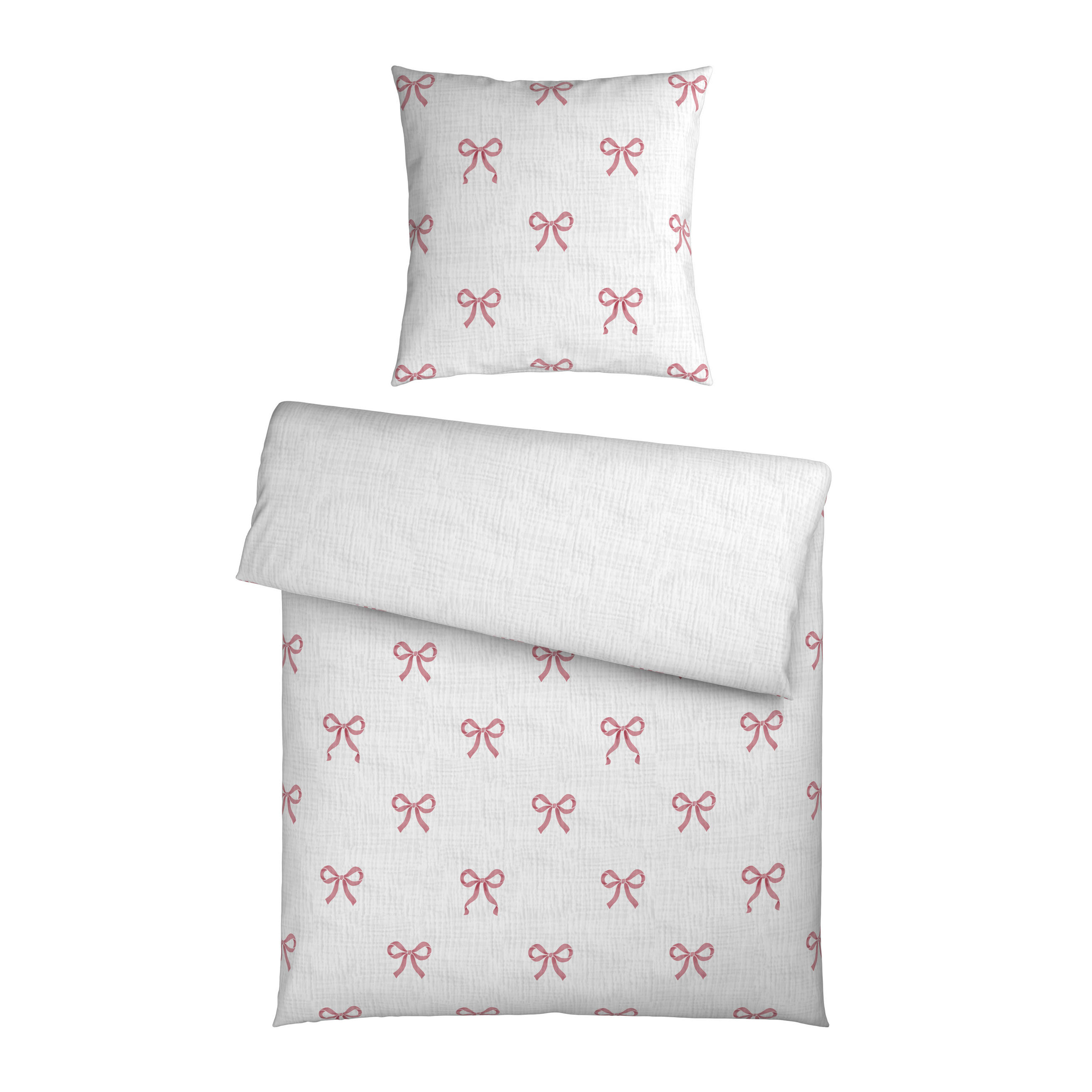 BETTWÄSCHE Musselin 135/200 cm  - Rosa, Textil (135/200cm) - Esposa