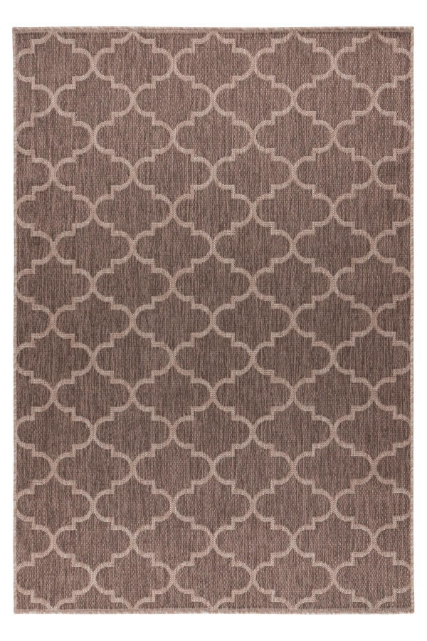 TEPIH NISKOG TKANJA 60/110 cm   taupe   - taupe, Basics, tekstil (60/110cm)