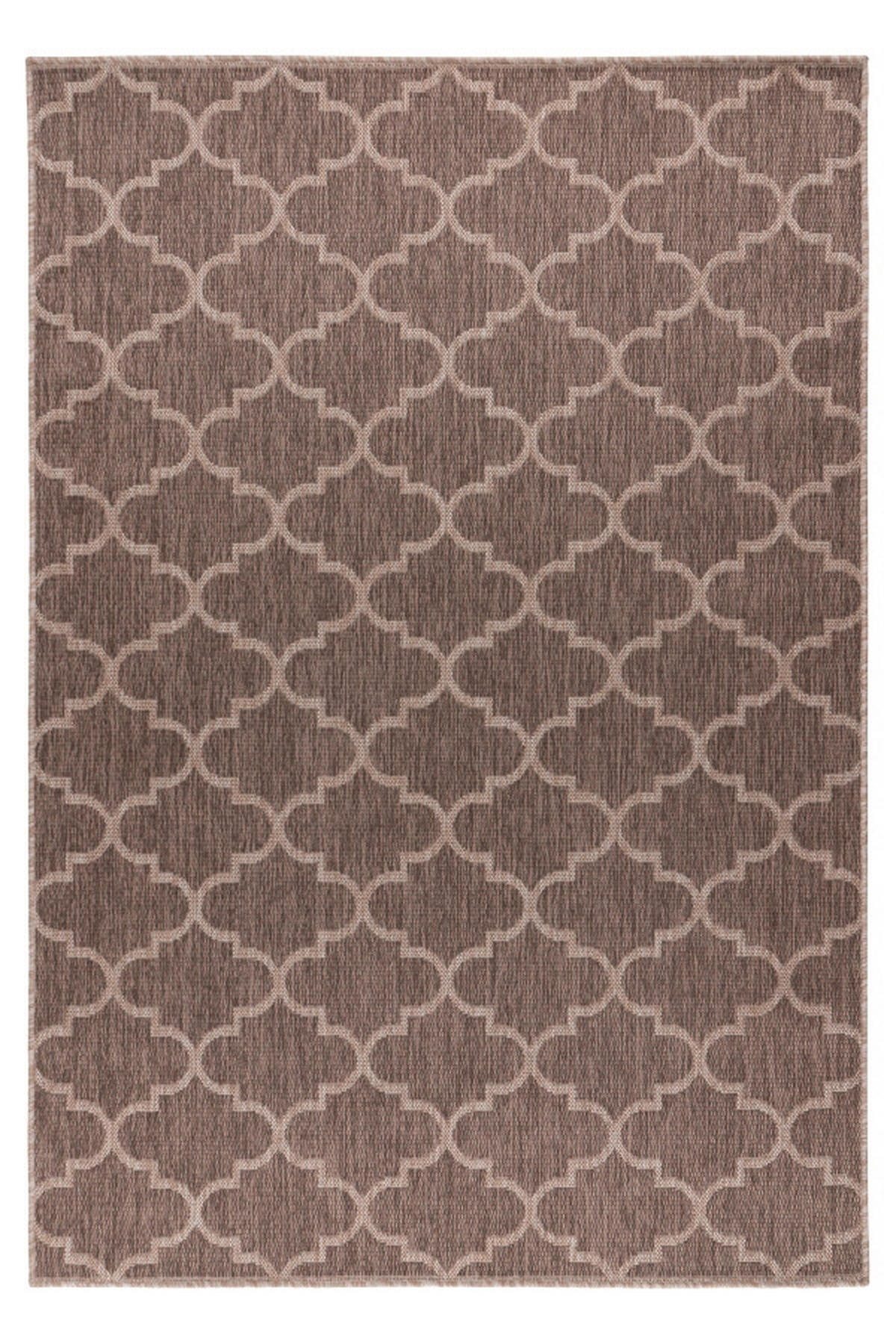 TEPIH NISKOG TKANJA 60/110 cm   taupe   - taupe, Basics, tekstil (60/110cm)