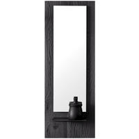 FALI TÜKÖR 38,5/106/16 cm    - antracit, Design, Üveg/fa (38,5/106/16cm) - Johann Jakob