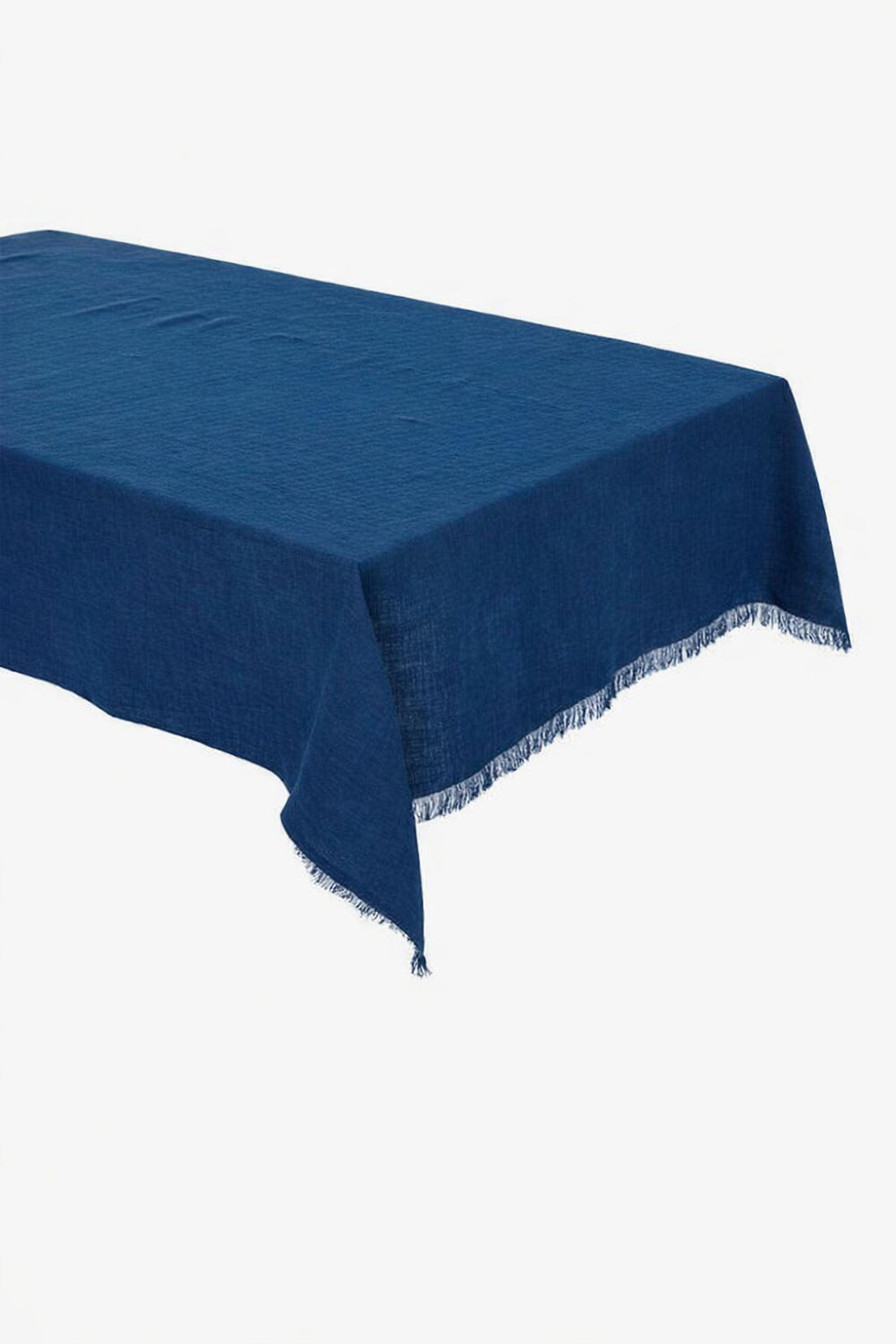 TISCHDECKE Textil Blau 150/350 cm  - Blau, Trend, Textil (150/350cm) - Markslöjd