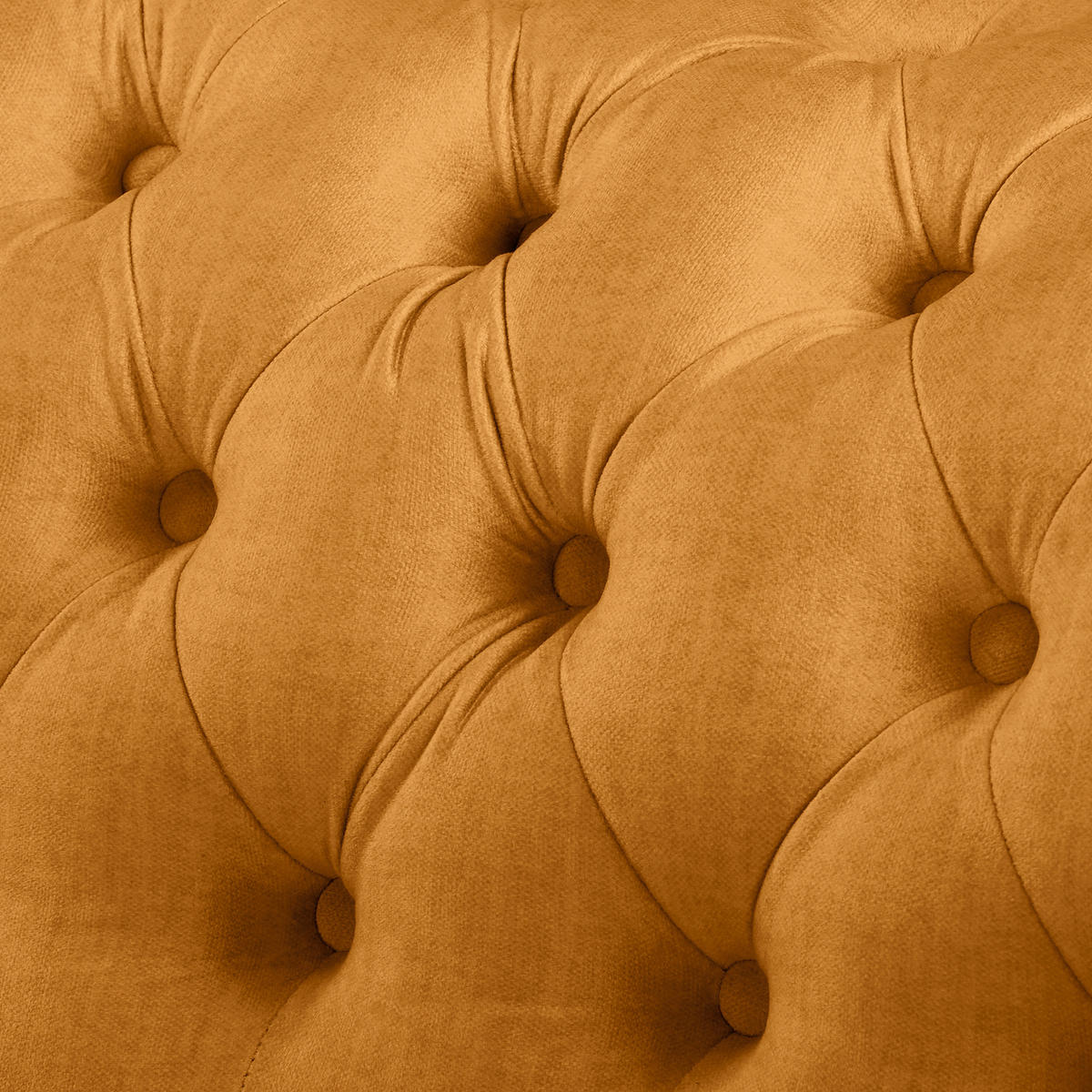 SCHLAFSOFA Mikrofaser Bernsteinfarben  - Bernsteinfarben/Braun, Design, Holz/Textil (190/74/91cm) - P & B