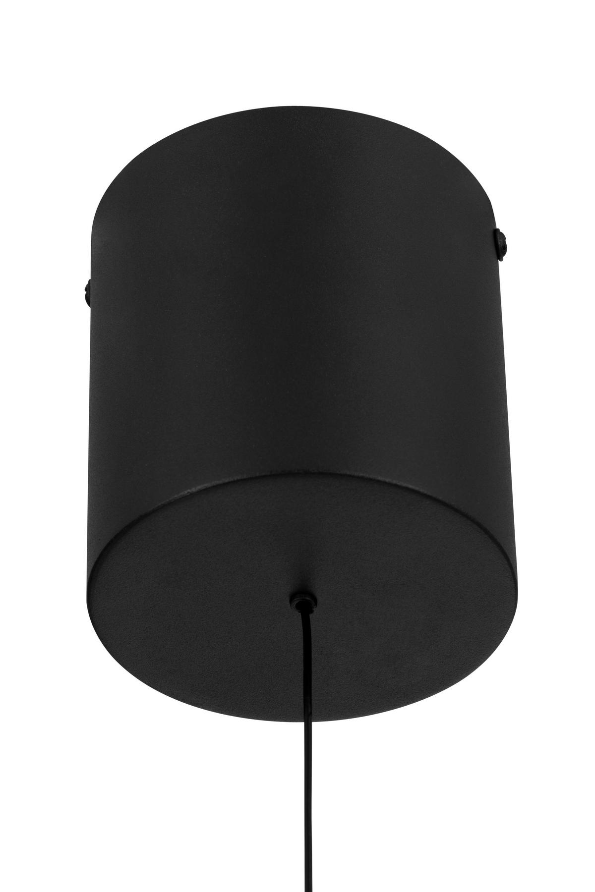 LED-HÄNGELEUCHTE Itonda 12/180 cm   - Braun, Basics, Glas/Metall (12/180cm) - Dieter Knoll