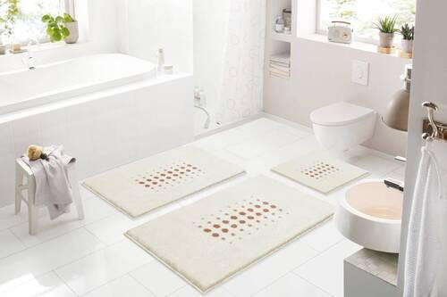 BIDET-VORLEGER Naturfarben, Goldfarben 50/60 cm - Goldfarben/Naturfarben, Basics, Kunststoff/Textil (50/60cm) - Grund