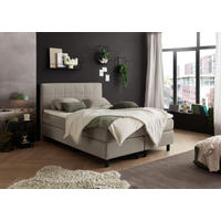 BOXBETT 140/200 cm  in Sandfarben  - Sandfarben, Modern, Holzwerkstoff/Kunststoff (140/200cm) - MID.YOU