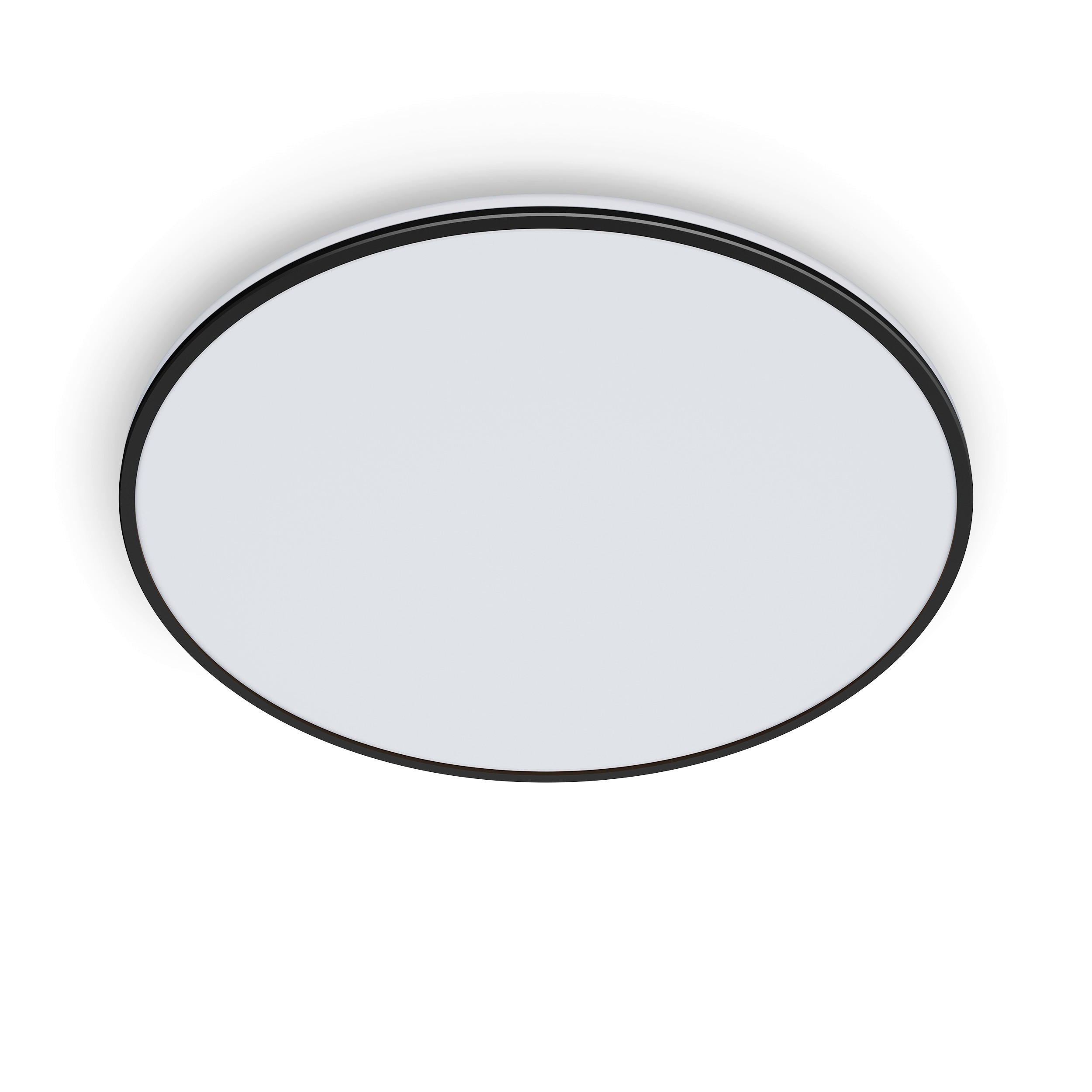 LED-DECKENLEUCHTE Ozziet 5,5/50/5,5 cm   - Schwarz, Basics, Metall (5,5/50/5,5cm)