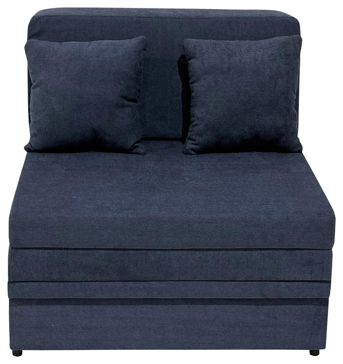 FOTELJA NA RAZVLAČENJE 90/100/90 cm , plava  - plava, Moderno, tekstil (90/100/90cm) - Carryhome