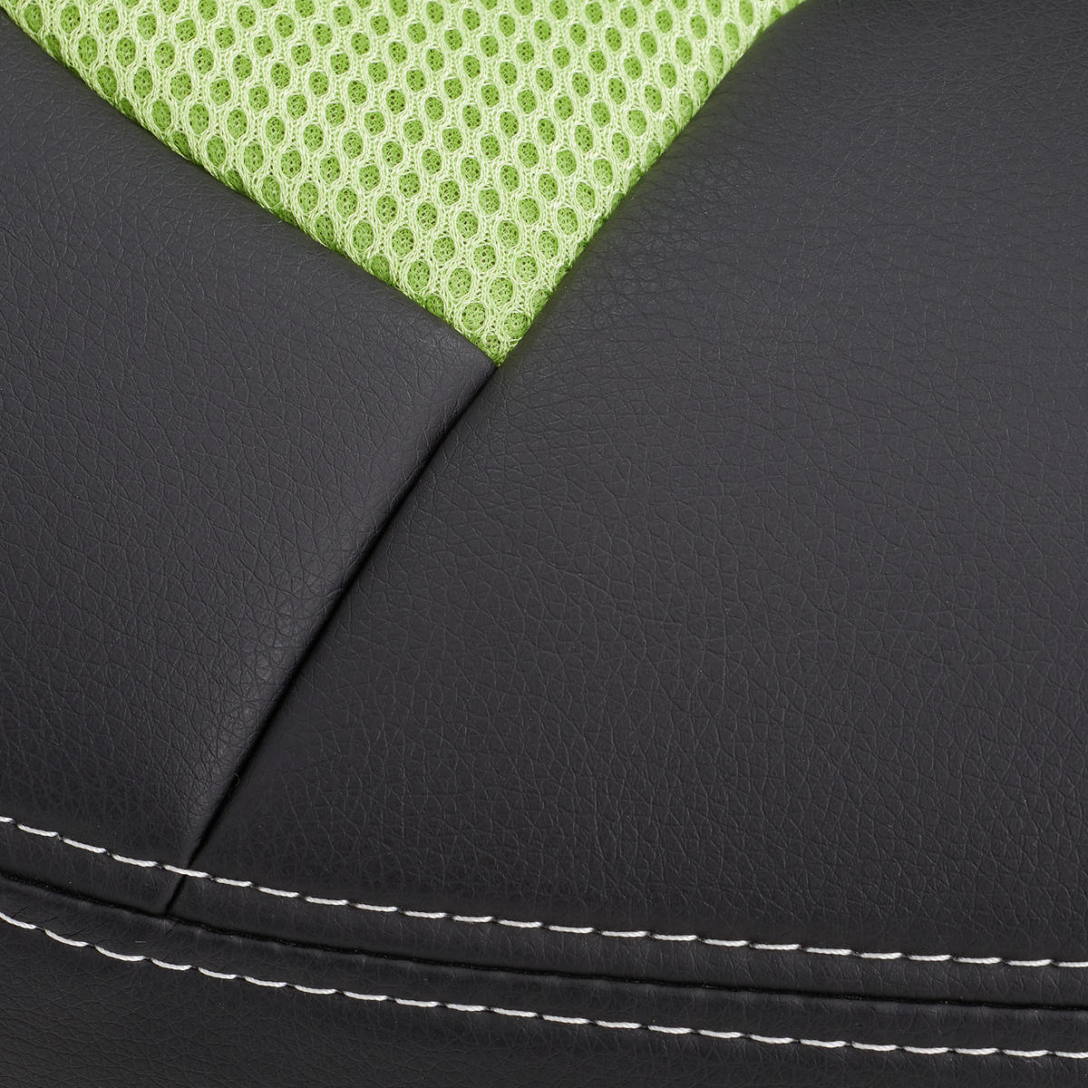 GAMINGSTUHL Grün, Schwarz Metall, Kunststoff, Textil   - Schwarz/Grün, Design, Kunststoff/Textil (61/110-120/63cm) - Carryhome