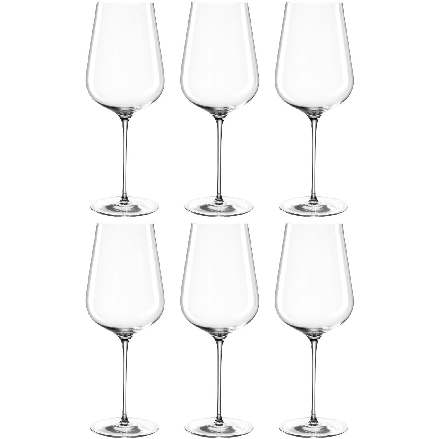GLÄSERSET Brunelli 6-teilig  - Klar, LIFESTYLE, Glas (740ml) - Leonardo
