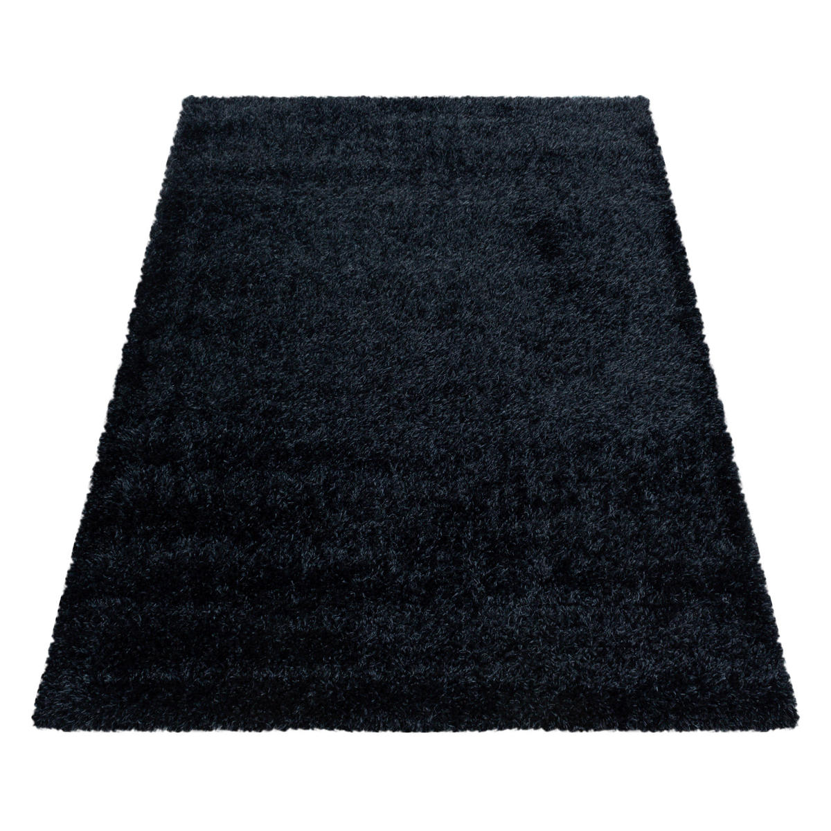 HOCHFLORTEPPICH 240/340 cm Brilliant 4200 schwarz Schwarz  - Schwarz, Basics, Textil (240/340cm) - Novel