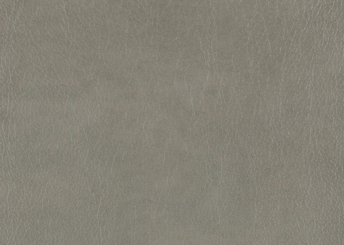 ECKSOFA  in Echtleder Grau  304/201 cm  - Schwarz/Grau, Design, Leder/Metall (304/201cm) - Belluti