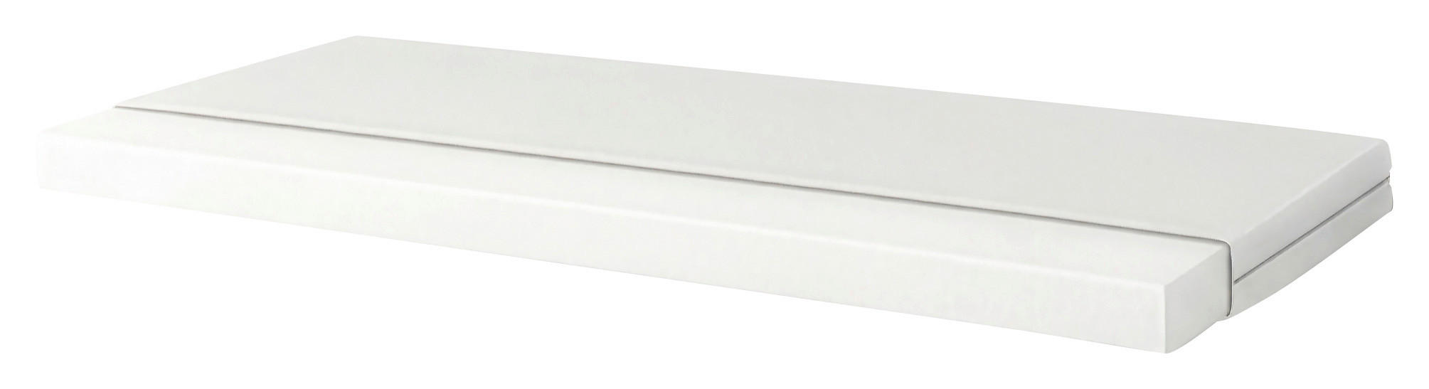 JUGENDMATRATZE 90/200 cm, Höhe ca. 9 cm  - Weiß, Basics, Textil (90/200cm) - Xora