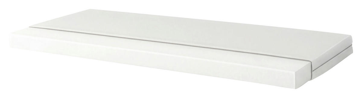 JUGENDMATRATZE 90/200 cm, Höhe ca. 9 cm  - Weiß, Basics, Textil (90/200cm) - Xora