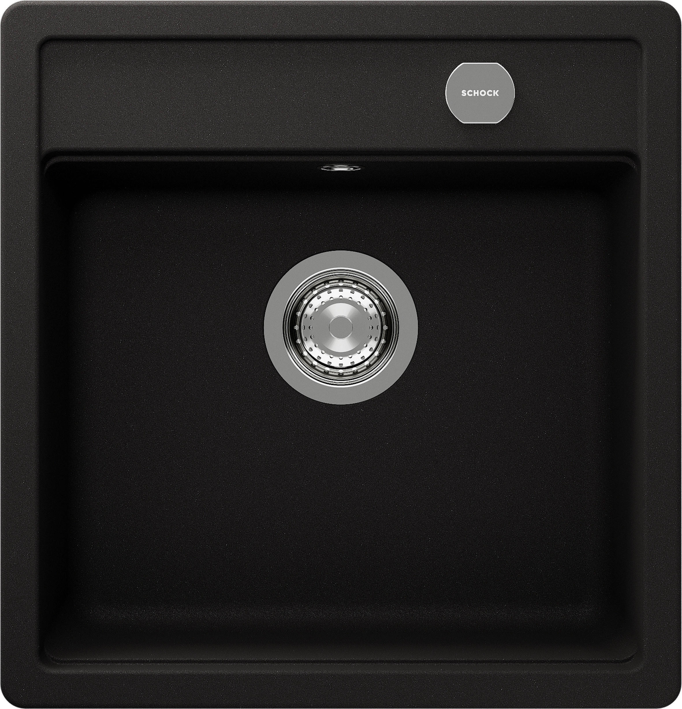 SPÜLE NEMN100SUGNE  - Graphitfarben, Basics, Stein (49/29/51cm) - Schock