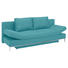 SCHLAFSOFA Flachgewebe Blau - Blau/Chromfarben, Design, Textil/Metall (203/83/90cm) - NOVEL