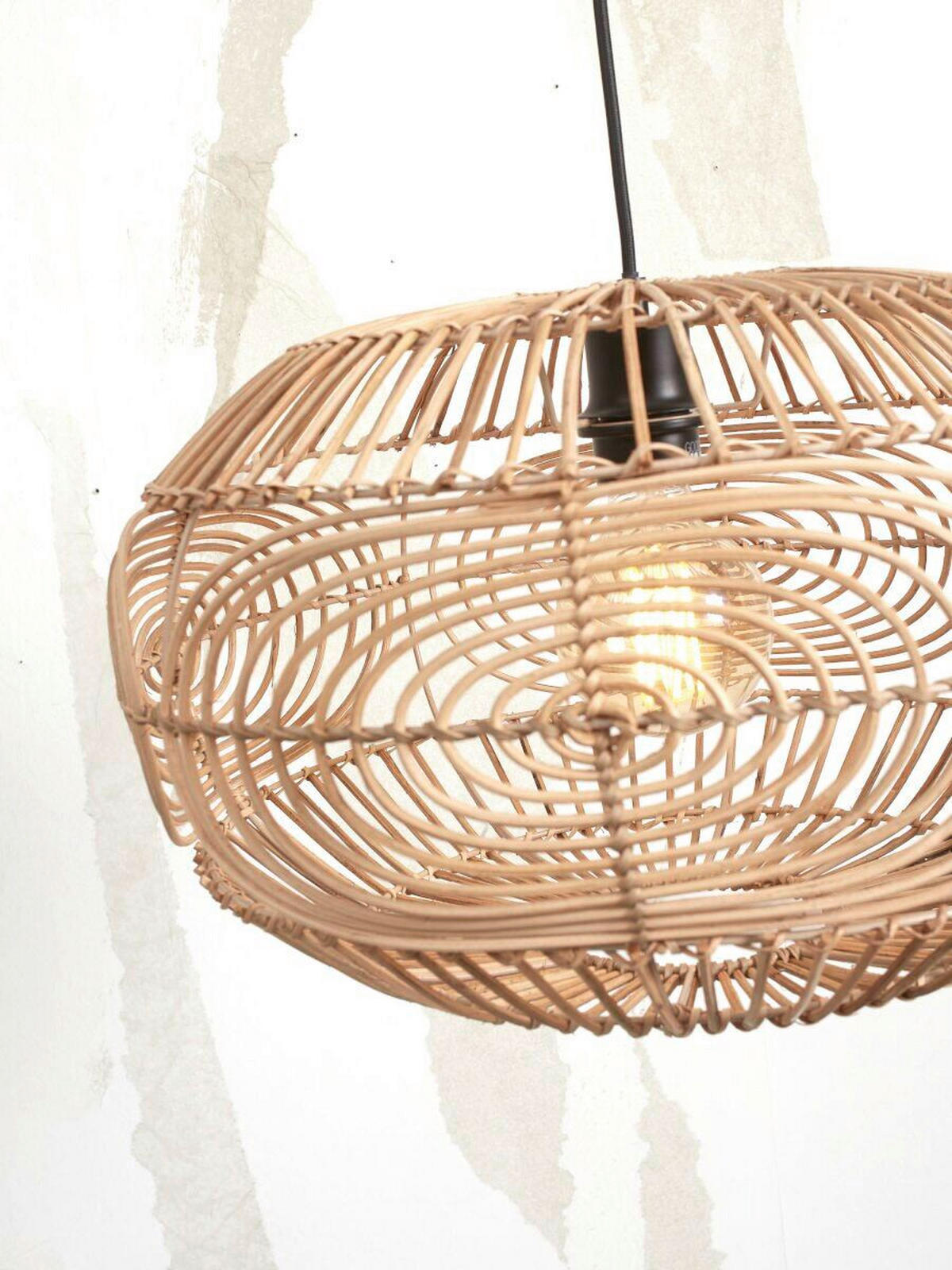 HÄNGLAMPA GOOD&MOJO  48/30 cm  - naturfärgad, Trend (48/30cm) - Good & Mojo