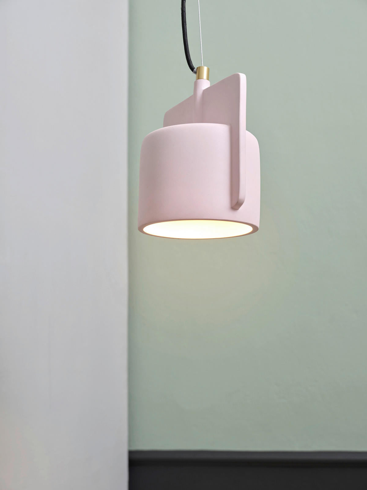 HÄNGELEUCHTE 19/150 cm   - Rosa, Basics, Stein (19/150cm) - Osram
