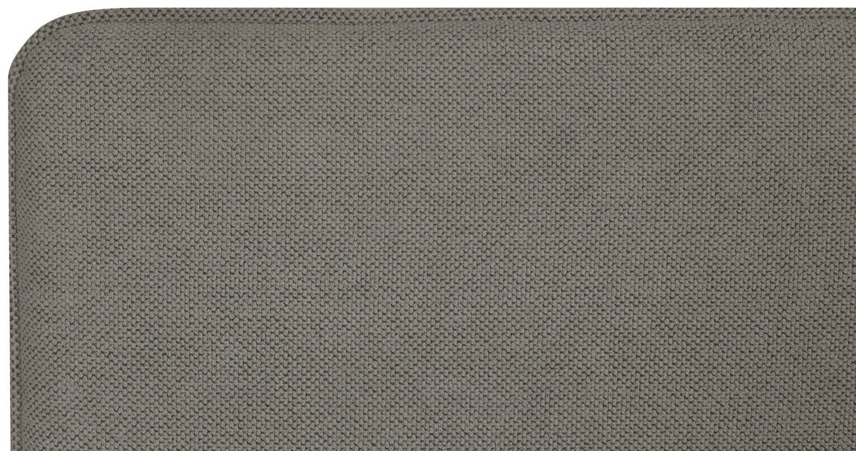 BOXBETT 120/200 cm  in Graphitfarben  - Graphitfarben/Schwarz, Konventionell, Textil (120/200cm) - P & B