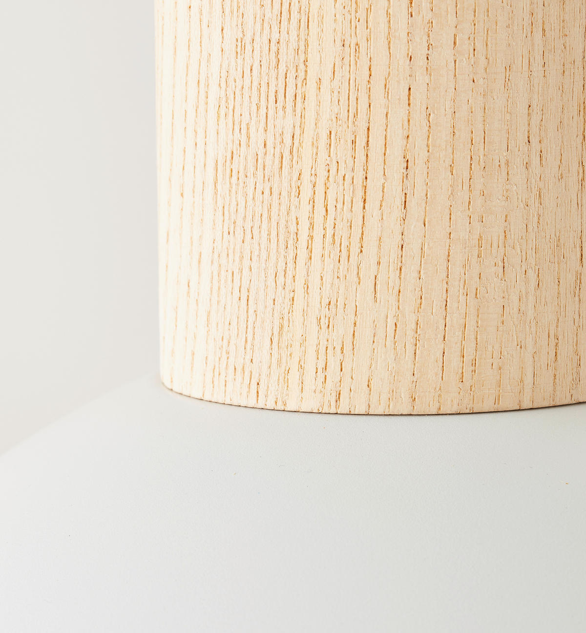 HÄNGELEUCHTE 34/120 cm   - Hellbraun/Weiß, KONVENTIONELL, Holz/Metall (34/120cm) - Brilliant