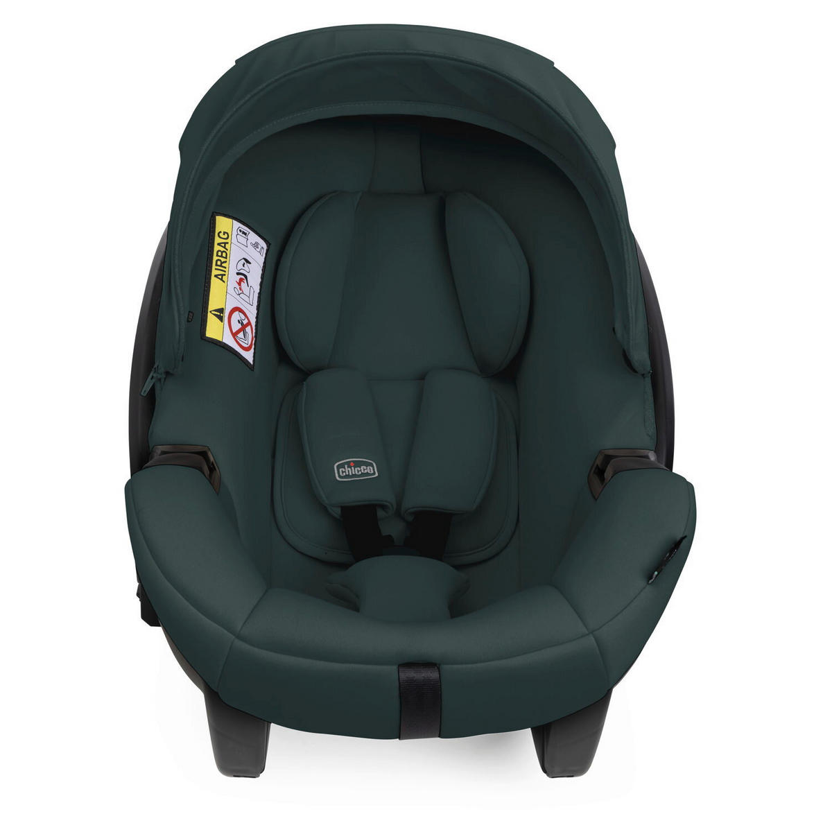 KINDERAUTOSITZ  - Dunkelgrün/Schwarz, Basics, Textil (63/36/57/37cm) - Chicco