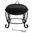 OHNIŠTĚ, ocel, černá - černá, Basics, kov (45cm) - Ambia Garden OHNIŠTĚ, ocel, černá - černá, Basics, kov (45cm) - Ambia Garden