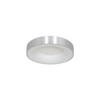 LED-DECKENLEUCHTE Ringlede 30/9 cm   - Silberfarben, KONVENTIONELL, Kunststoff/Metall (30/9cm)