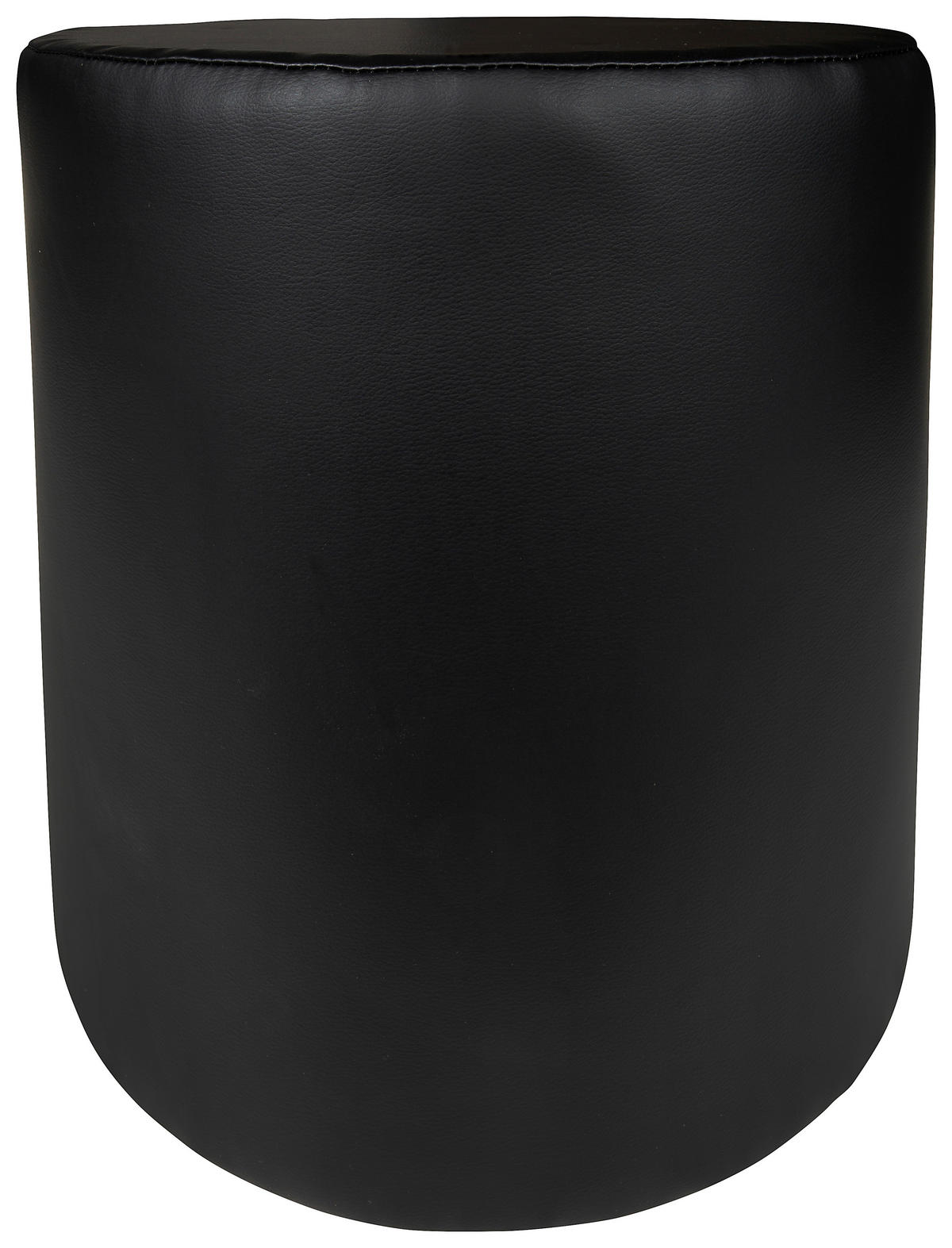 TABURE KOCKA, umetna masa, karton, leseni material  - črna, Moderno, umetna masa/karton (40/40/40cm) - Carryhome