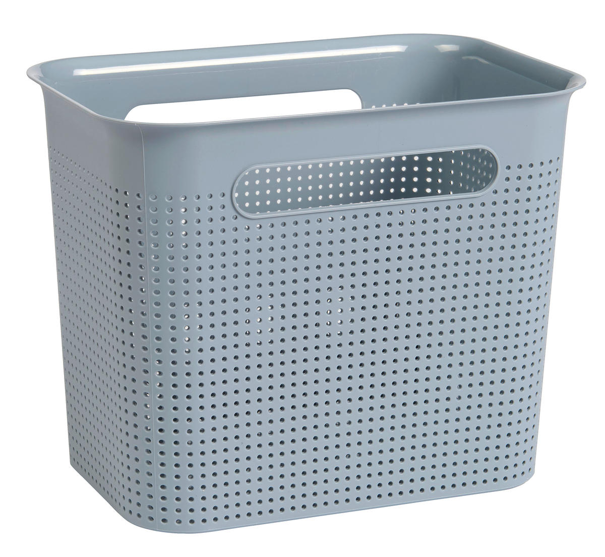 BOX     - Pastellblau, KONVENTIONELL, Kunststoff (18/21,1/26,2cm) - Rotho