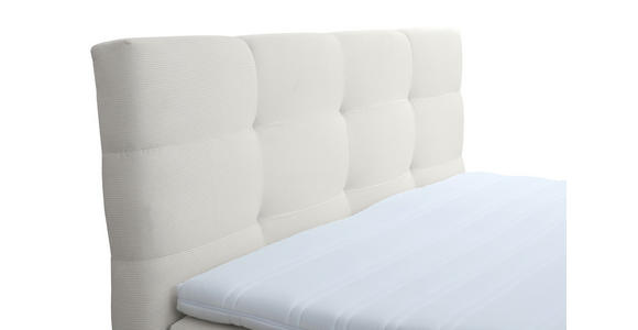 BOXSPRINGBETT 160/200 cm  in Naturfarben  - Schwarz/Naturfarben, KONVENTIONELL, Textil/Metall (160/200cm) - Carryhome