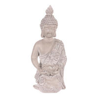 BUDHA - sivá, Basics, plast (25/24/57cm)