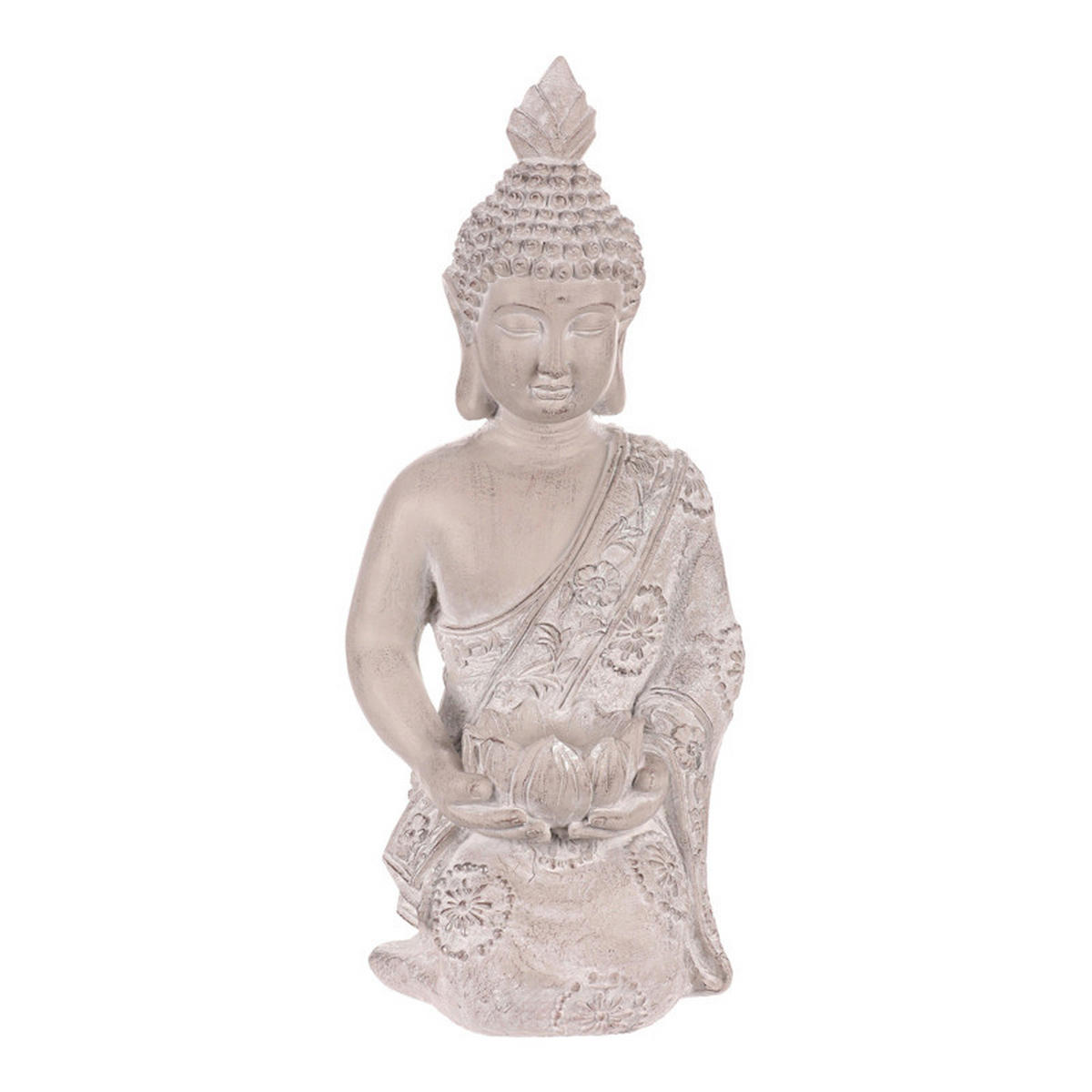 BUDHA - sivá, Basics, plast (25/24/57cm)
