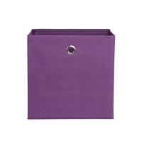 SKLOPIVA KUTIJA   32/32/32 cm   - boje kupine, Design, tekstil (32/32/32cm) - Carryhome